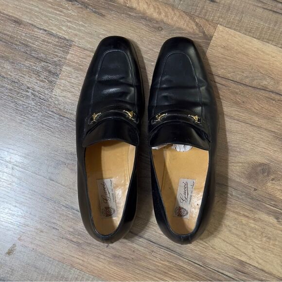 Gucci Men’s Vintage Classic Dress Shoes Size 41 1/2 - Picture 3 of 16